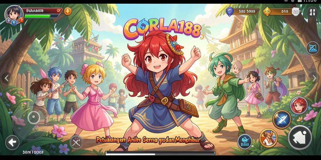 Tampilan menakjubkan dari gameplay CORLA188 yang penuh aksi.