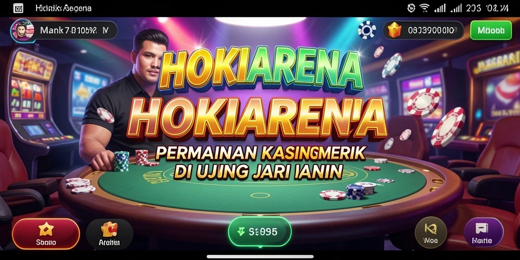 Screenshot menampilkan gameplay seru HOKIARENA yang memikat.