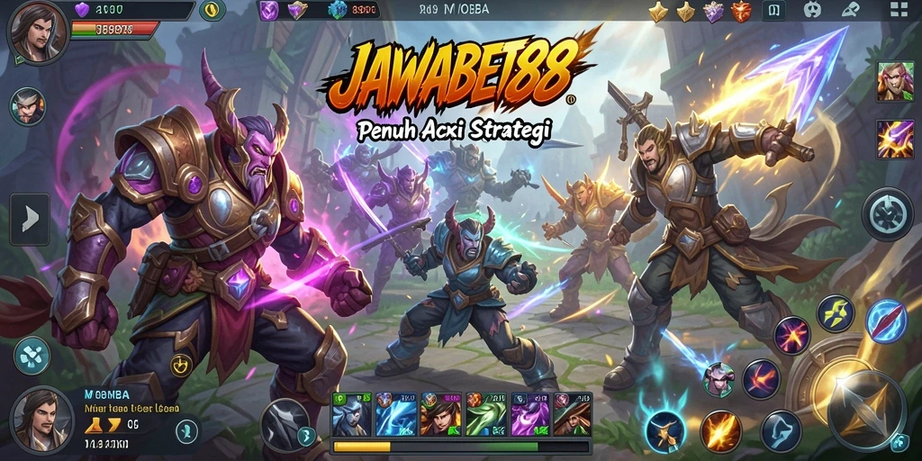 Gameplay menegangkan di tengah pertempuran tim JAWABET88.