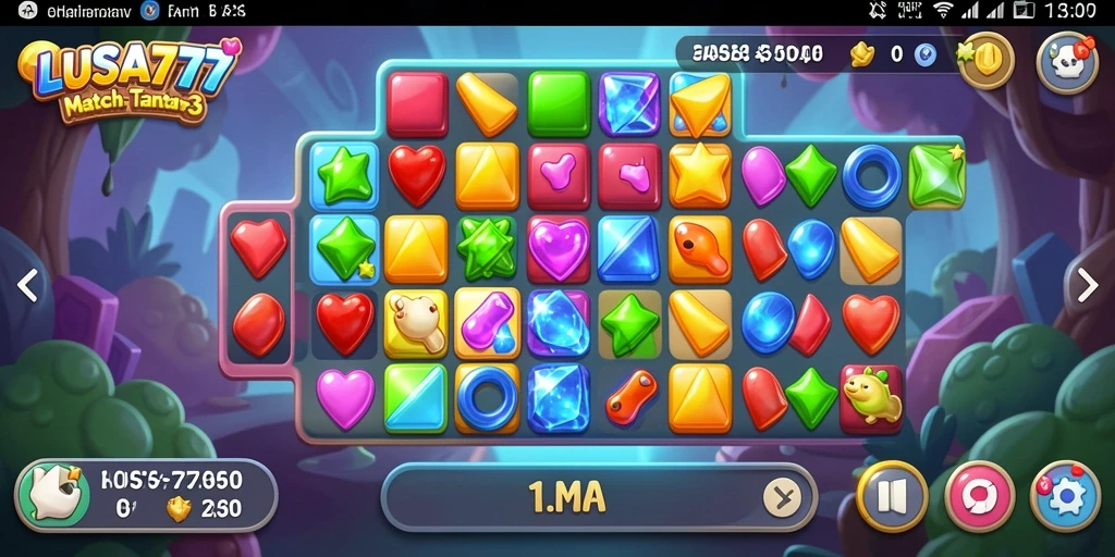 Tangkapan layar gameplay LUSA777 menampilkan aksi seru dan kombinasi warna yang menarik.