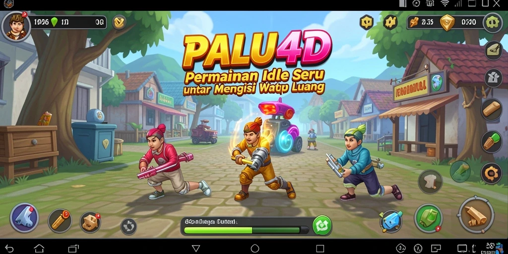 Gameplay Idle yang menarik dan menyenangkan di PALU4D.